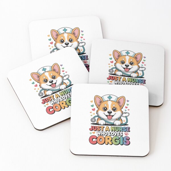 Item preview, Just A Nurse Who Loves Corgis designed and sold by Peter Stawicki.