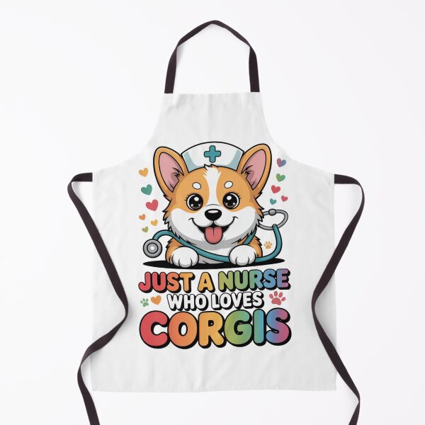 Item preview, Just A Nurse Who Loves Corgis designed and sold by Peter Stawicki.