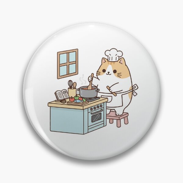 Item preview, Chef Master Cat - Noopnyang Studio designed and sold by NoopnyangStudio.
