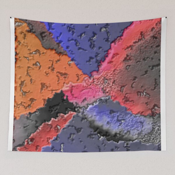 Item preview, four currents burst 1.4 colorful abstract geometric design designed and sold by SmashingDeals.