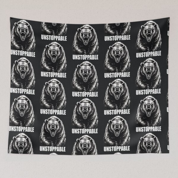 Item preview, Unstoppable Bear Power Design designed and sold by Taans-Creation.