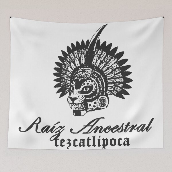 Item preview, Tezcatlipoca - Mask Illustration  designed and sold by Ignorante.