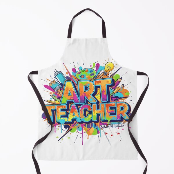 Item preview, Energetic Graffiti Style "Art Teacher" Creative Typography Design designed and sold by VibranPalette.