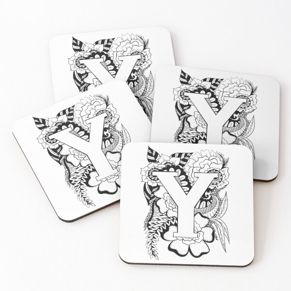 Item preview, Letter Y Botanical design designed and sold by ZeborahGrace.