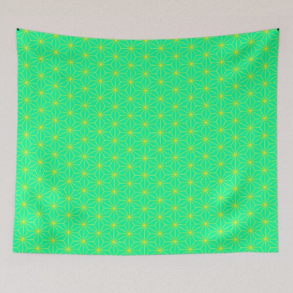 Item preview, Beautiful Green Hexagram Weave - Abstract Geometric Shape Pattern  - Birthday Gifts For Boyfriend designed and sold by RoyalStarsPatts.