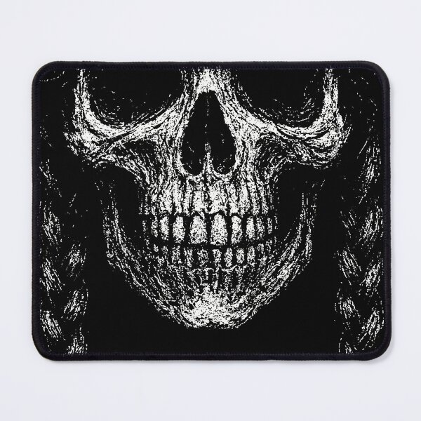 Item preview, Braided Skull Gothic Illustration designed and sold by Mortisigil.