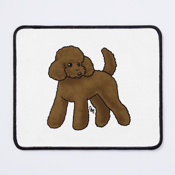 Item preview, Dog - Toy Poodle - Puppy Chocolate designed and sold by Jennifer Stolzer.