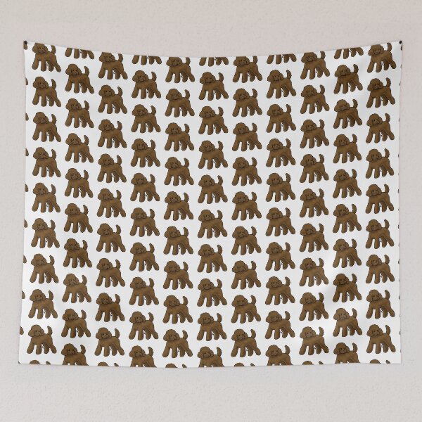 Item preview, Dog - Toy Poodle - Puppy Chocolate designed and sold by Jennifer Stolzer.