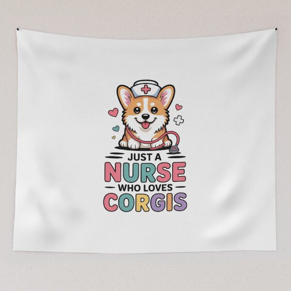 Item preview, Copy of Just A Nurse Who Loves Corgis designed and sold by Peter Stawicki.