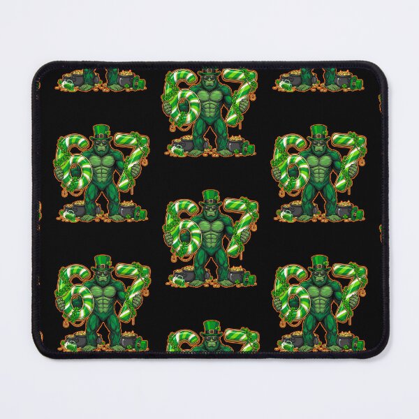 Item preview, Bigfoot St Patricks Day Shamrock designed and sold by WoodburyLake.