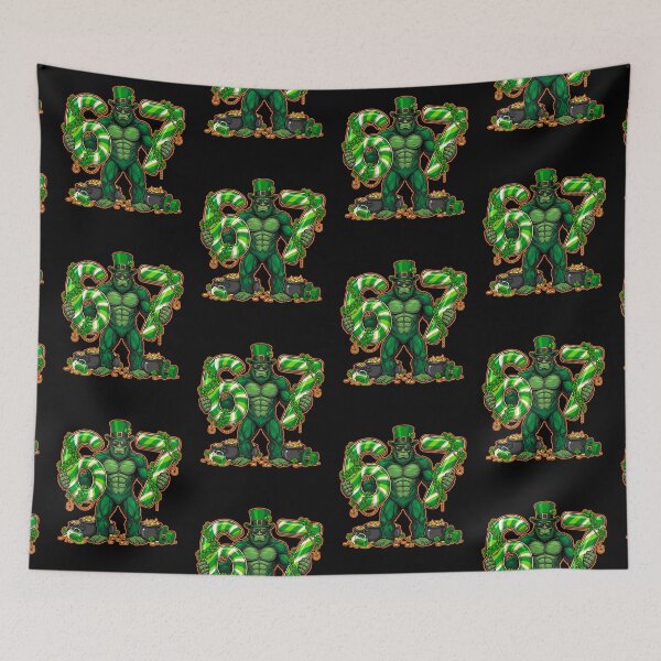 Item preview, Bigfoot St Patricks Day Shamrock  designed and sold by WoodburyLake.