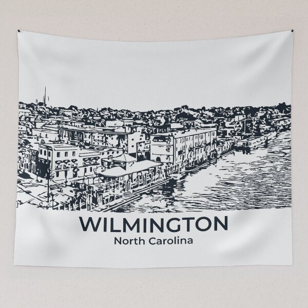 Item preview, Wilmington - North Carolina designed and sold by Lakeric Cityscapes.