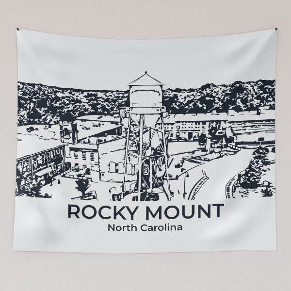 Item preview, Rocky Mount - North Carolina designed and sold by Lakeric Cityscapes.