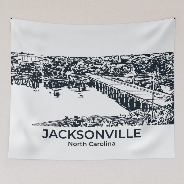 Item preview, Jacksonville - North Carolina designed and sold by Lakeric Cityscapes.