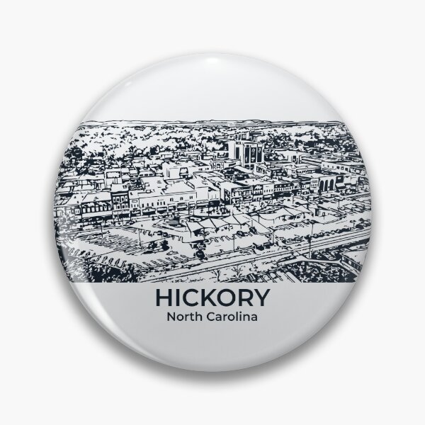 Item preview, Hickory - North Carolina designed and sold by Lakeric Cityscapes.