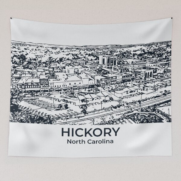 Item preview, Hickory - North Carolina designed and sold by Lakeric Cityscapes.