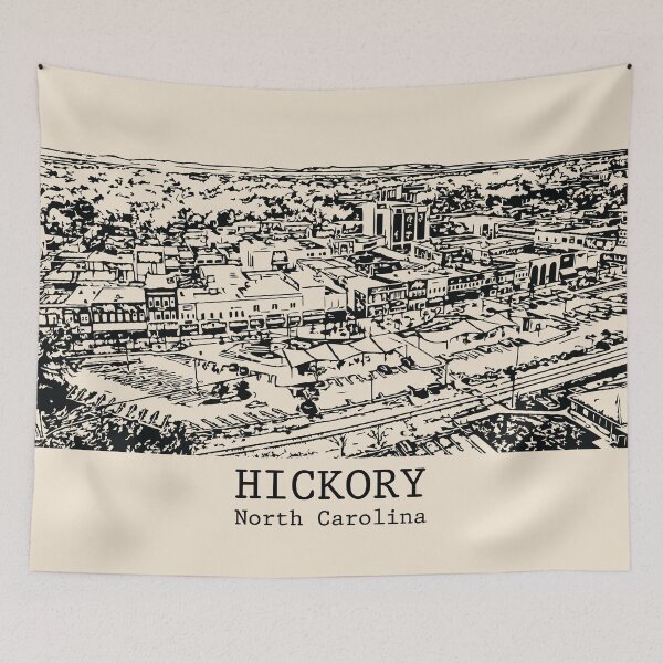 Item preview, Hickory - North Carolina designed and sold by Lakeric Cityscapes.