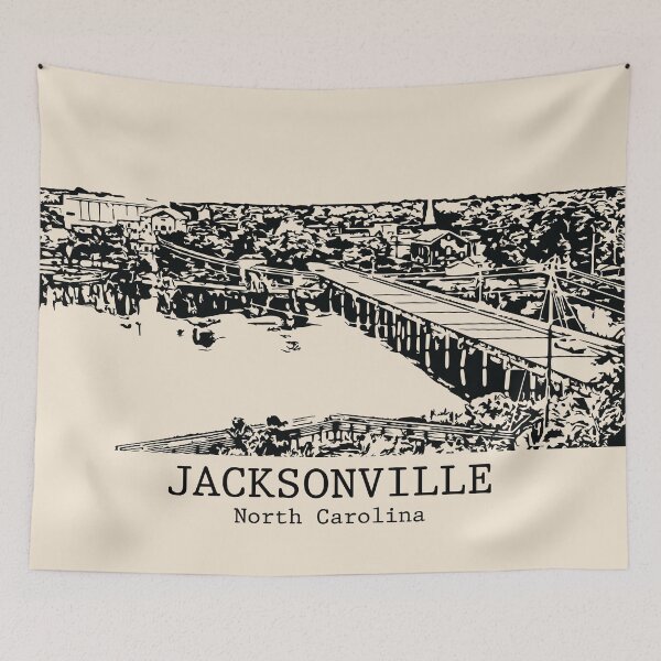 Item preview, Jacksonville - North Carolina designed and sold by Lakeric Cityscapes.