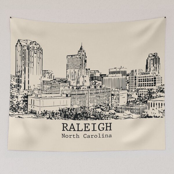 Item preview, Raleigh - North Carolina designed and sold by Lakeric Cityscapes.