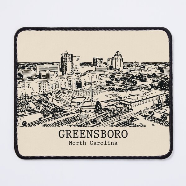 Item preview, Greensboro - North Carolina designed and sold by Lakeric Cityscapes.