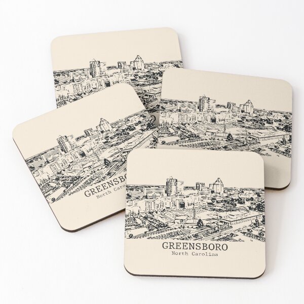 Item preview, Greensboro - North Carolina designed and sold by Lakeric Cityscapes.