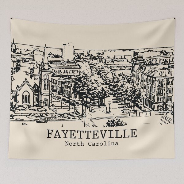 Item preview, Fayetteville - North Carolina designed and sold by Lakeric Cityscapes.