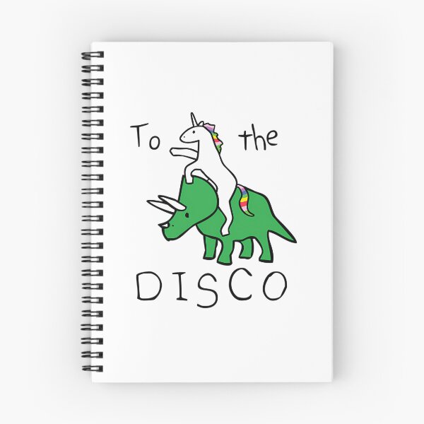 Item preview, To The Disco (Unicorn Riding Triceratops)  designed and sold by EricKeele.