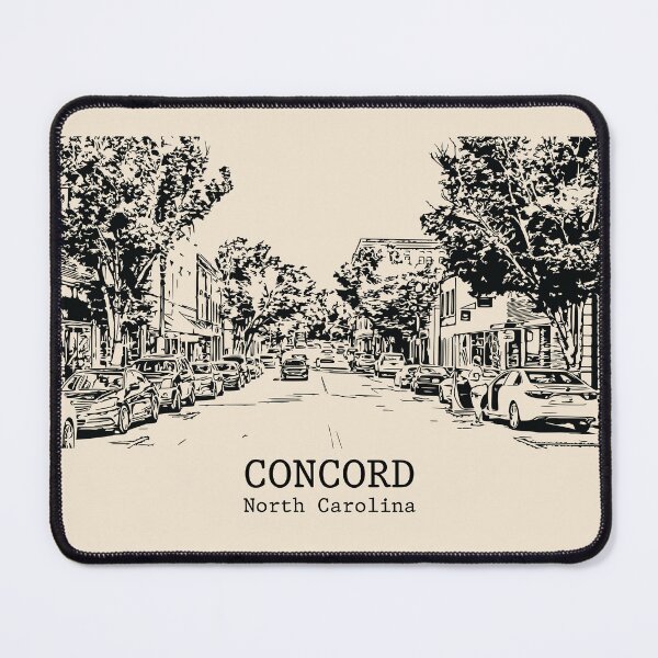 Item preview, Concord - North Carolina designed and sold by Lakeric Cityscapes.