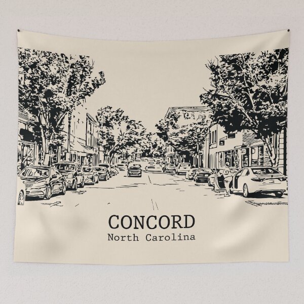 Item preview, Concord - North Carolina designed and sold by Lakeric Cityscapes.