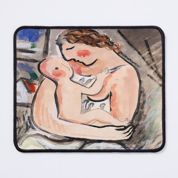 Item preview, Mother with Child | Vintage Modernist Art designed and sold by UBU-space.