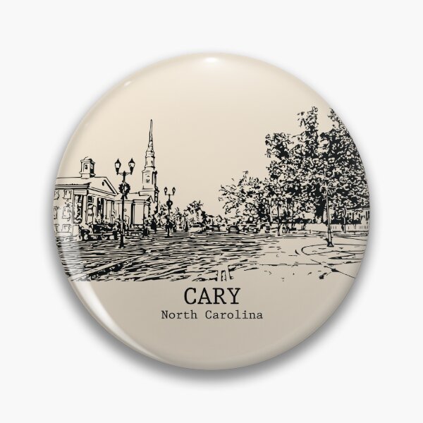 Item preview, Cary - North Carolina designed and sold by Lakeric Cityscapes.