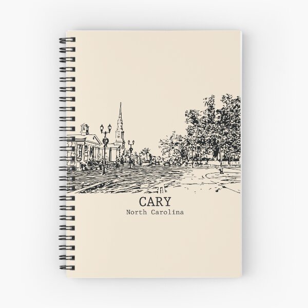 Item preview, Cary - North Carolina designed and sold by Lakeric Cityscapes.
