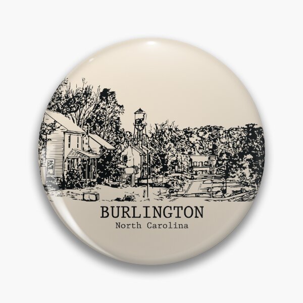 Item preview, Burlington - North Carolina designed and sold by Lakeric Cityscapes.