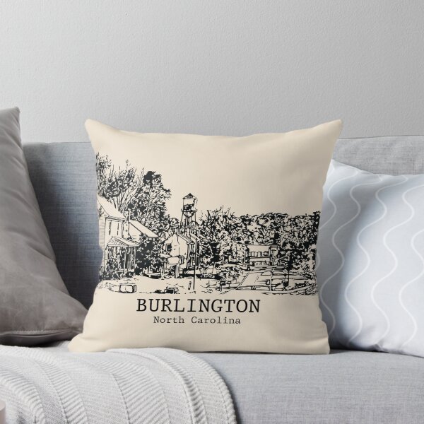 Item preview, Burlington - North Carolina designed and sold by Lakeric Cityscapes.