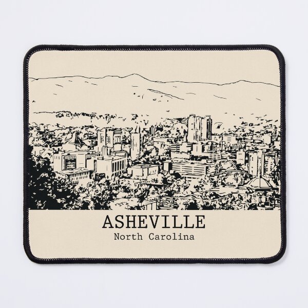 Item preview, Asheville - North Carolina designed and sold by Lakeric Cityscapes.