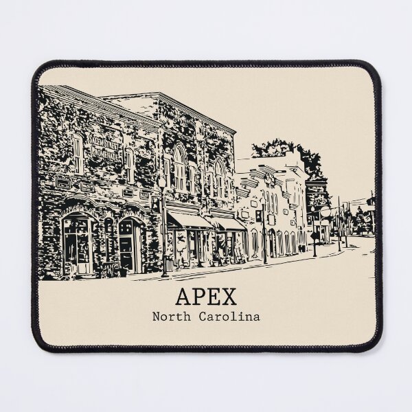 Item preview, Apex - North Carolina designed and sold by Lakeric Cityscapes.
