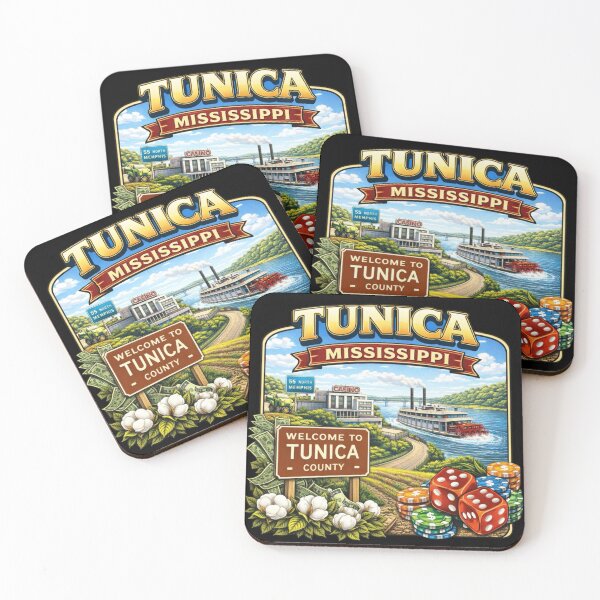 Item preview, Tunica, Mississippi River Town designed and sold by Myra365Art.