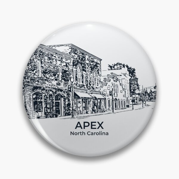 Item preview, Apex - North Carolina designed and sold by Lakeric Cityscapes.