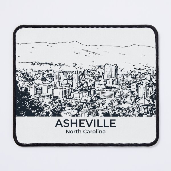Item preview, Asheville - North Carolina designed and sold by Lakeric Cityscapes.
