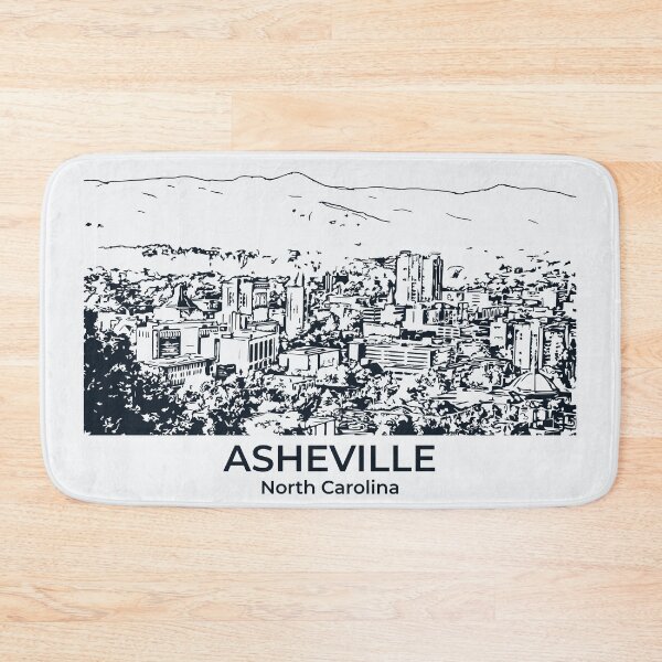 Item preview, Asheville - North Carolina designed and sold by Lakeric Cityscapes.