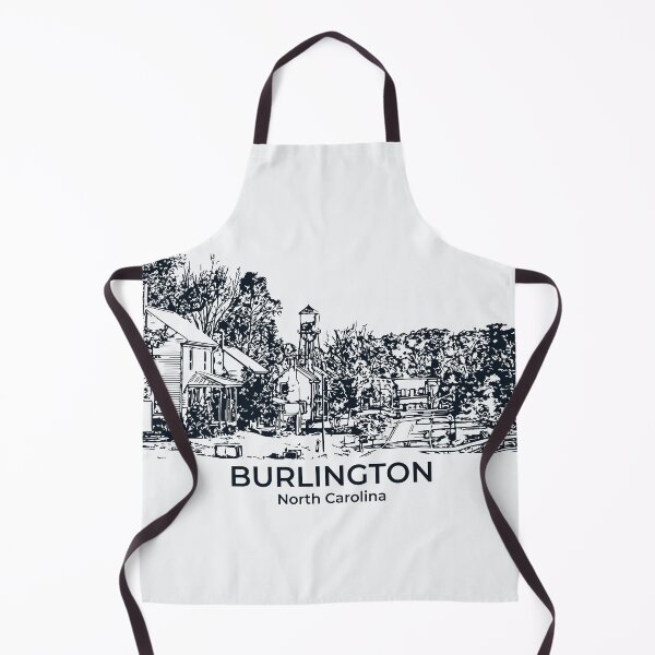 Item preview, Burlington - North Carolina designed and sold by Lakeric Cityscapes.