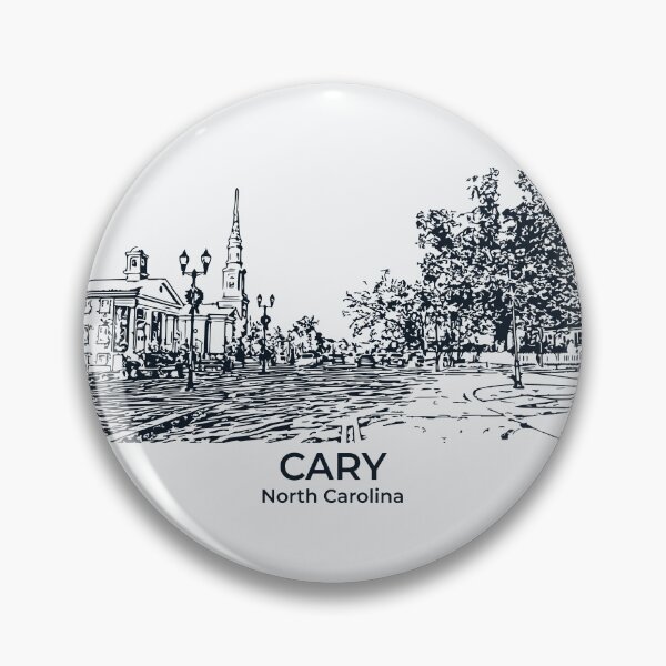 Item preview, Cary - North Carolina designed and sold by Lakeric Cityscapes.