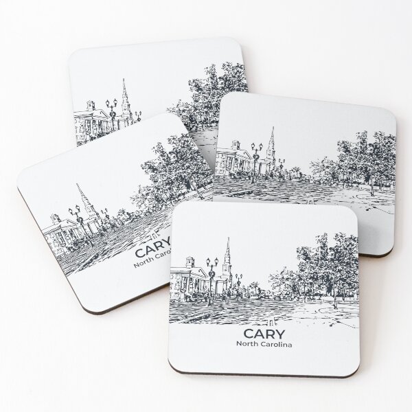 Item preview, Cary - North Carolina designed and sold by Lakeric Cityscapes.