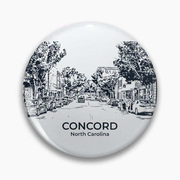 Item preview, Concord - North Carolina designed and sold by Lakeric Cityscapes.