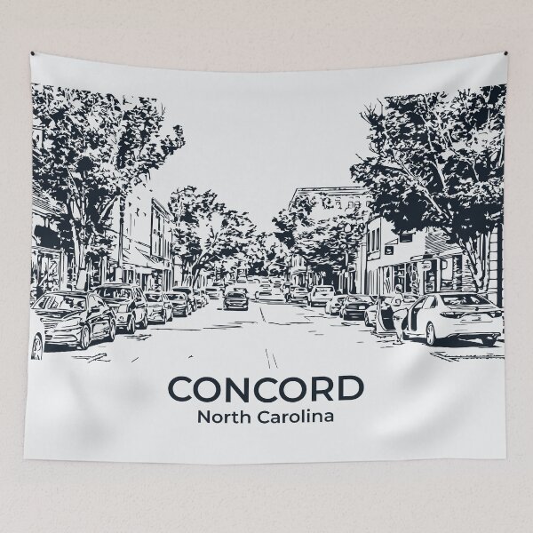 Item preview, Concord - North Carolina designed and sold by Lakeric Cityscapes.