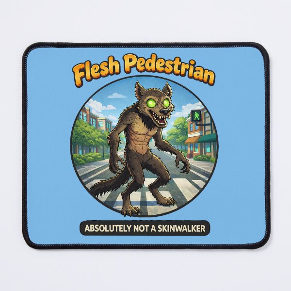 Item preview, Flesh Pedestrian EastCoast Cryptids Skinwalker designed and sold by Wondergirl Wanderings.