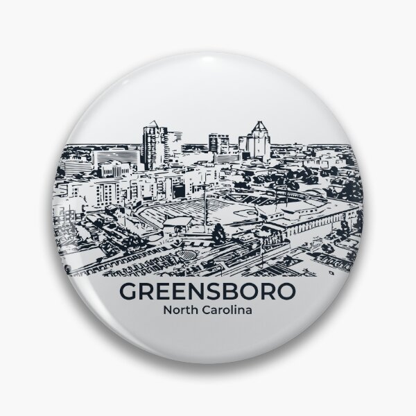Item preview, Greensboro - North Carolina designed and sold by Lakeric Cityscapes.