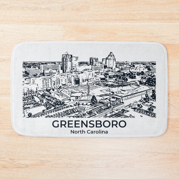 Item preview, Greensboro - North Carolina designed and sold by Lakeric Cityscapes.