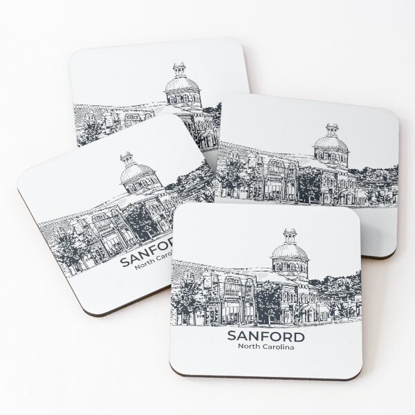 Item preview, Sanford - North Carolina designed and sold by Lakeric Cityscapes.