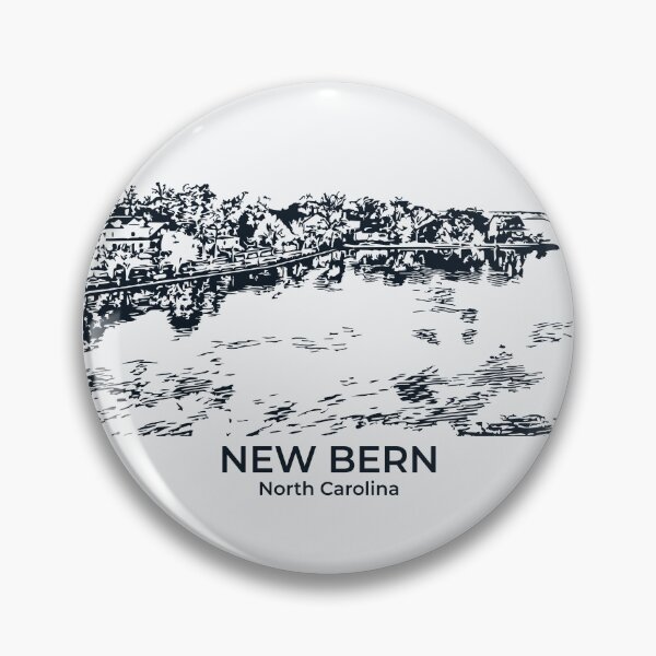 Item preview, New Bern - North Carolina designed and sold by Lakeric Cityscapes.